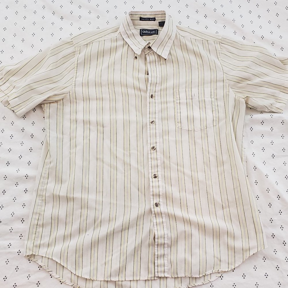 Astor One skate / button shirt